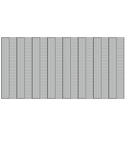 Plexwood® Produits de bois de marqueterie de placage rectangulaire avec un angle de 0° et 90°, pour la décoration intérieure