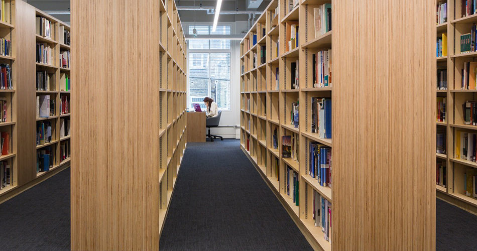 Bartlett bibliotheek, Londen, UK