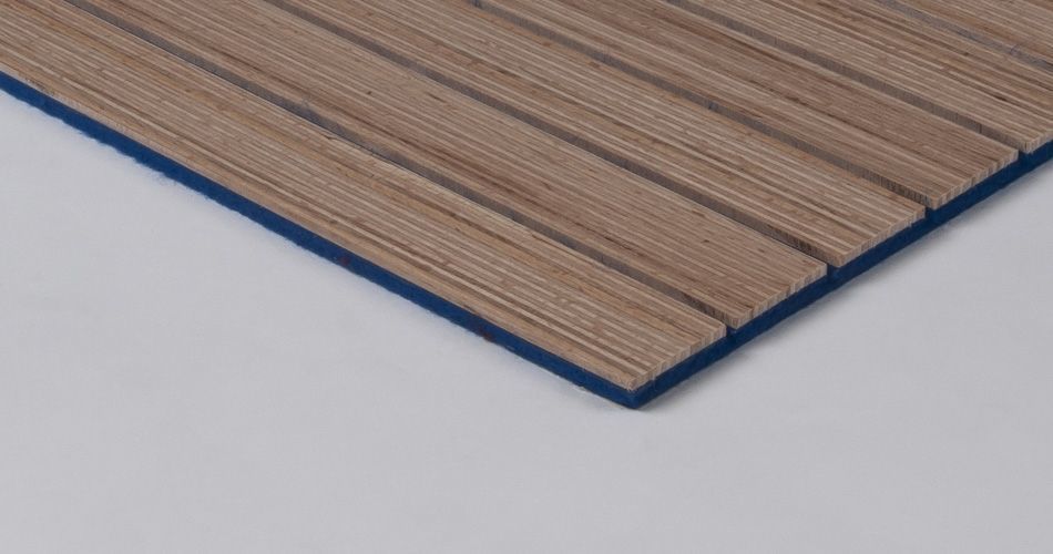 Plexwood® Acoustic - Wool felt flexible for wall, ceiling, furniture and sharply curved or flexible forms
