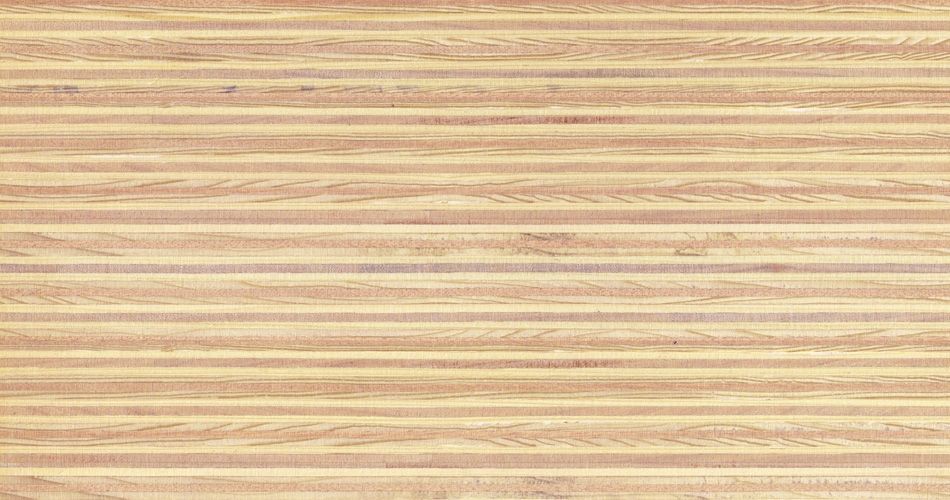 Plexwood® Pine/ocoumé untreated finish, with the finish you determine the end colour of the wood