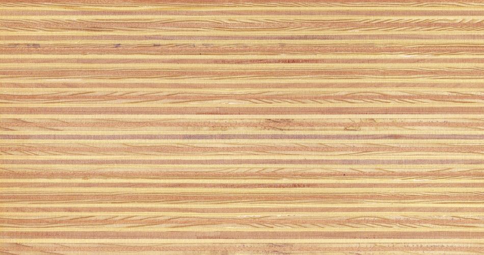 Plexwood® Pine/Ocoumé waterbased varnish finish, with the type of varnish you determine the final glossiness