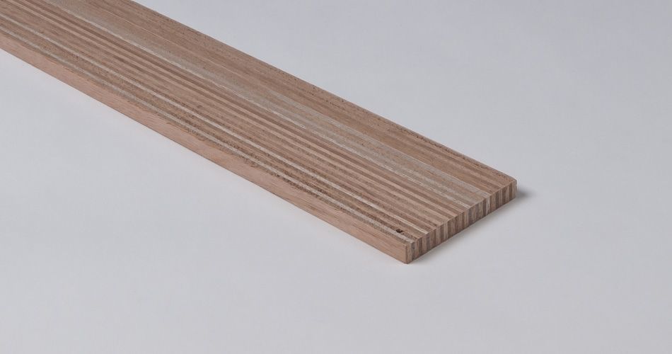 Plexwood® Multi-functional strips, engineered veneer for modern wooden design flooring, edge finish and trimming